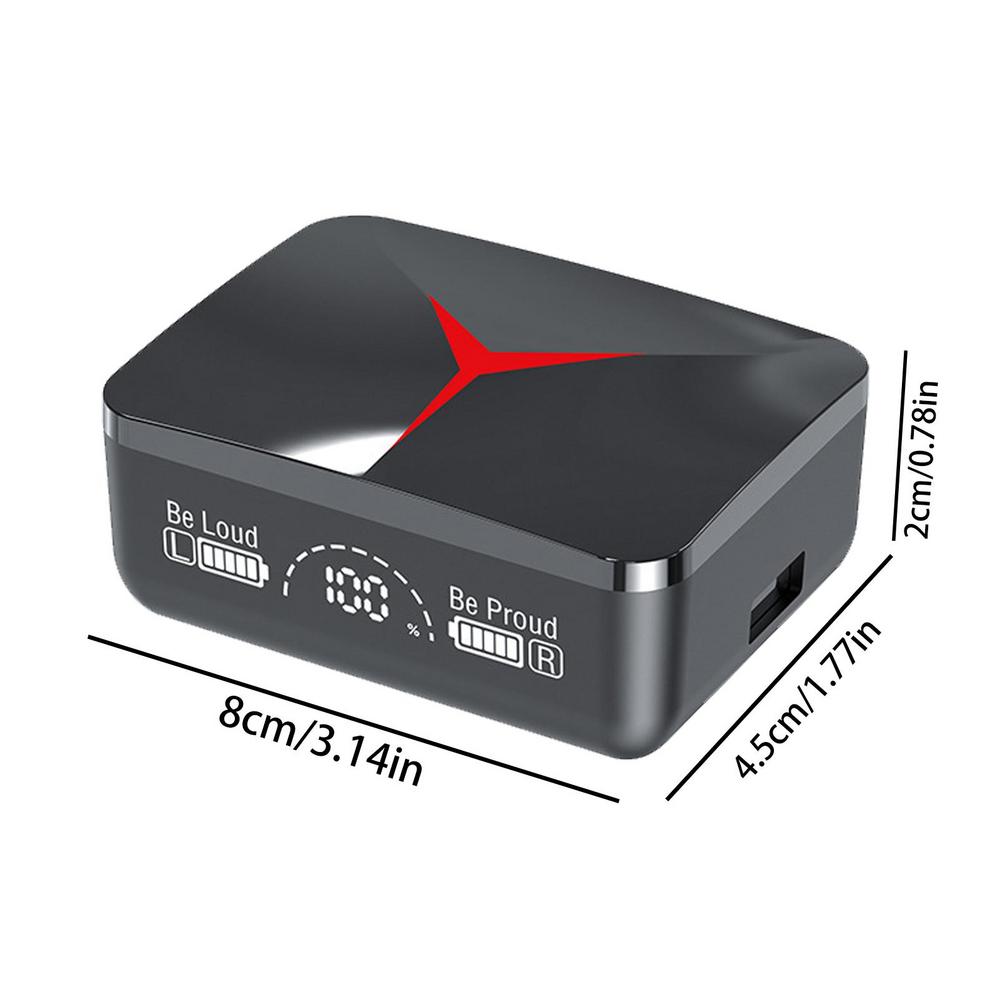 M90 Pro LED Display TWS Gaming Wireless  Earbuds